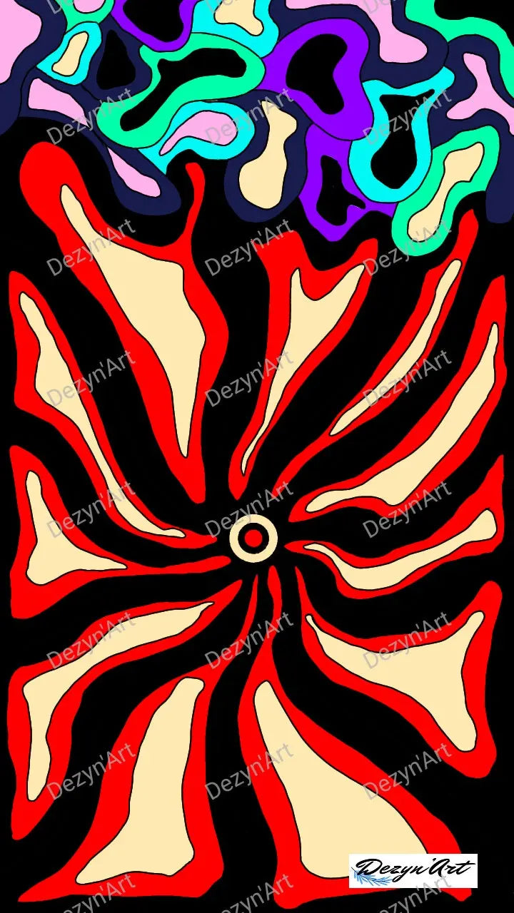 Dessin Cubiforme 9 - Dessins numériques, téléchargeables - Dezyn'Art Boutique en ligne